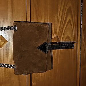 ZARA Woman suede bag